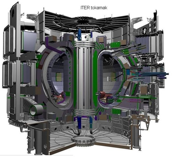 ITER Tokamak kone rakennetaan Ranskan Cardracheen.